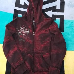 Like new Sinful zipup hoodie